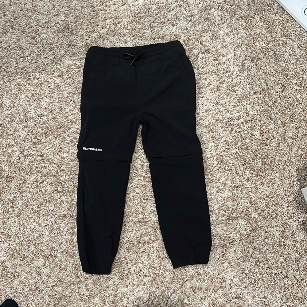 Superism boys pants with zipper offs for shorts
